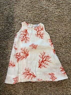 Designer Italian linen dress. NWOT